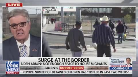 Texas Lt. Governor Patrick Discusses The Border Crisis