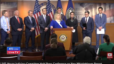 May18/23 House Judiciary Committee Hold Press Conference on New Whistleblower Report