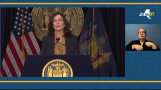 New York Gov. Kathy Hochul Speaks About Additional Staff to Joint Terrorism Task Force