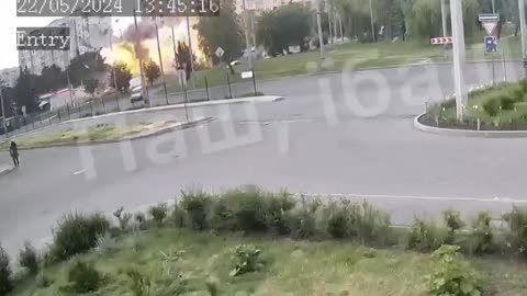 Russian Airstrike on The Center of Kharkiv