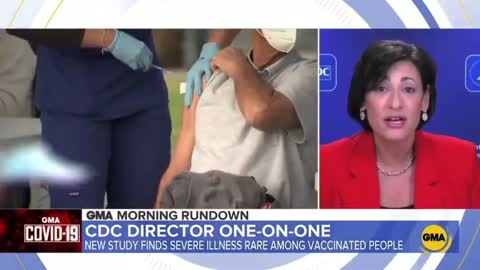 Biden's CDC director: "The overwhelming number of death, over 75%, occurred in people who had at least four comorbidities"