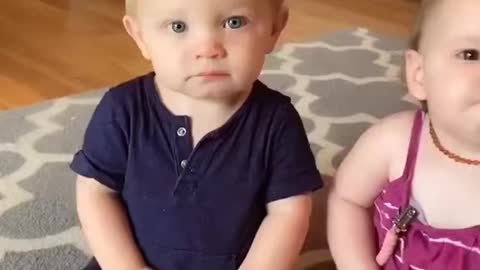 Cute babies on TikTok.