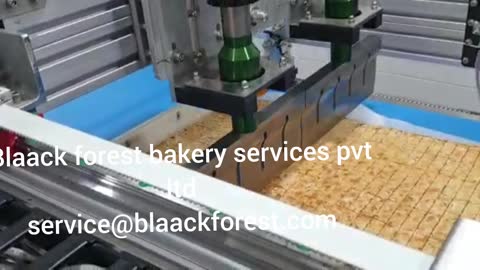 Ultrasonic cake cutting machine