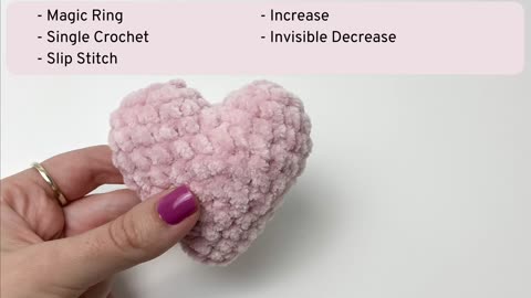 Easy crochet Heart
