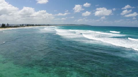 beach dron shoot