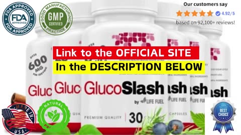 Review GlucoSlash Supplements - Health