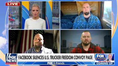 Fox: US Truckers Slam Facebook for Removing DC Freedom Convoy - 'Censorship at its Finest'