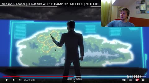 Jurassic World Camp Cretaceous Season 5 trailer reaction.