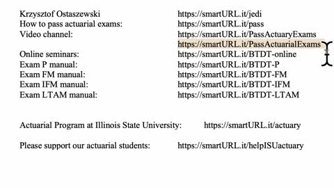 Exam LTAM exercise for December 9, 2021