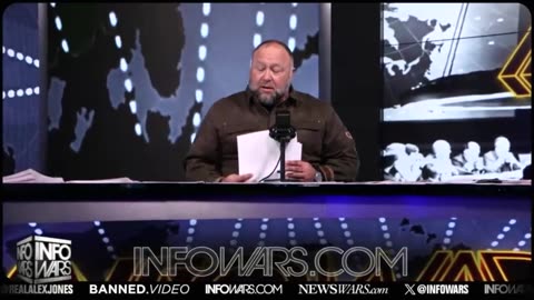 Alex Jones Full Heart Global info Wars show