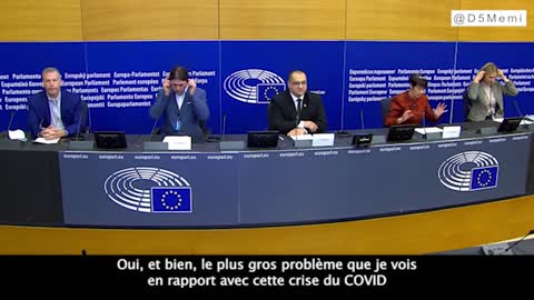 Christine Anderson au Parlement européen : "Les gouvernements exploitent de telles crises pour restreindre les libertés civiles" - 26 Octobre 2021