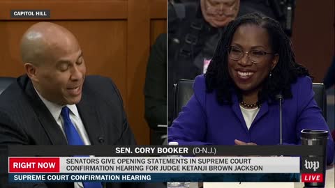 Cory Booker At Ketanji Brown Jackson's Confirmation Hearing: "Make A Joyous Noise Unto The Lord"