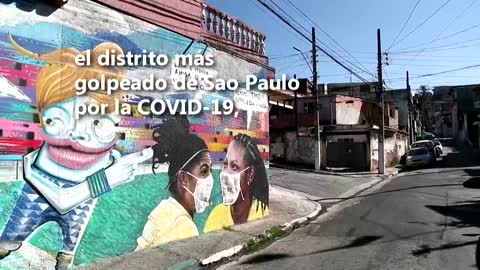 Arte del grafiti se convierte en lienzo para la conciencia del cuidado del COVID-19