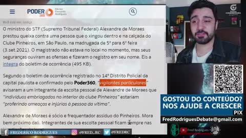 É MUITA DEMOCRACIA!! Criticou Moraes no Bar e Foi Mandado pra Delegacia! by Papo Conservador
