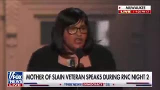 🔥Trump got out of his seat to give this woman a standing ovation during her powerful speech.