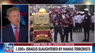 Jesse Waters w/ Rand Paul on Retribution for The Israeli Attacks