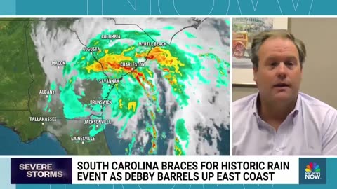 ‘We’ve been preparing for this’: Charleston mayor readies for Debby