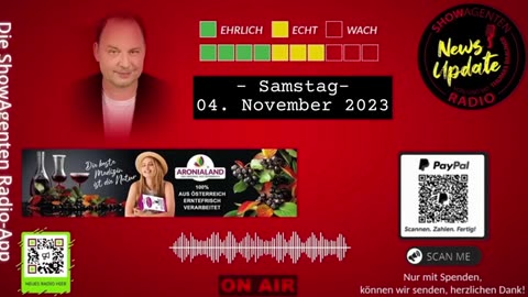 NEWS UPDATE vom 04. November 2023 - Wichtige Meldungen vom Tage