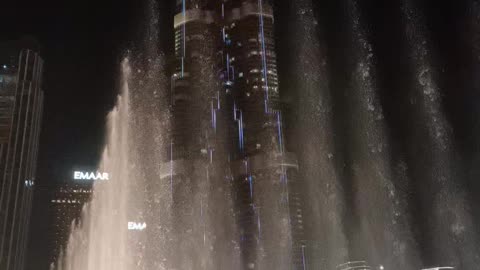 World Tallest Building Burj Khalifa Fountain Show 2023