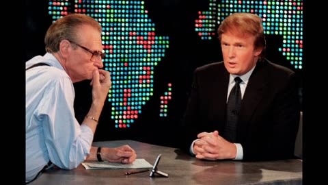 Donald Trump Interviewed on The Larry King Show. 1990