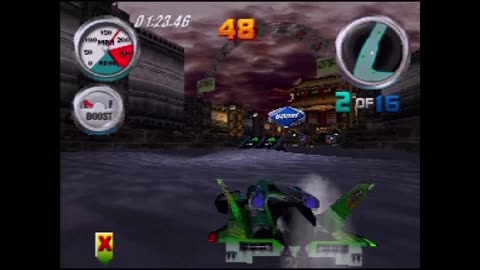 Hydro Thunder (Actual N64 Capture) - The Far East