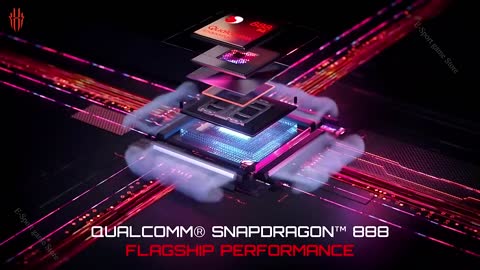 Nubia Red Magic 6 Pro Global Version Gaming Phone 165Hz Refresh Rate Snapdragon888 66W Air Cooled Fa