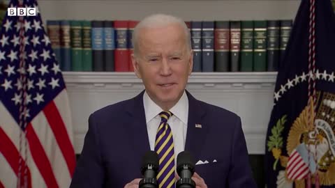 US President Biden announces Russian oil ban over Ukraine conflict