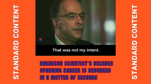 JUST IN: American Scientist’s Decades Spanning Career is Debunked in a Matter of Seconds