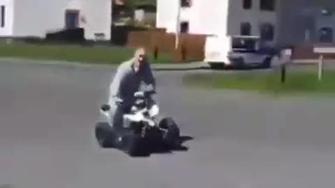 Grandpa's First (And Last) Four Wheeler