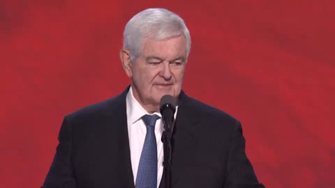 Callista and Newt Gingrich speak at the 2024 Republican National Convention - July 17, 2024