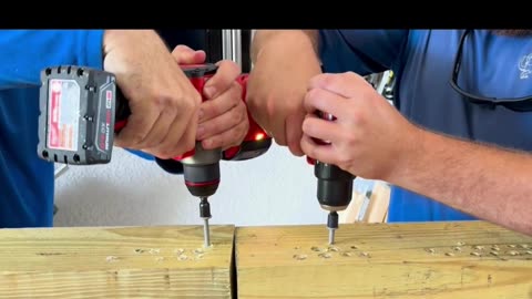 Milwaukee M12 Fuel vs M18 Sub-Compact drill #milwaukee #short #drill