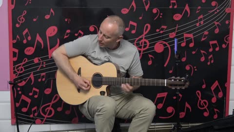 Paris France 2024 June 28th Artem Kovalov Music on the underground Metro Acoustic Guitar