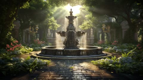 Sun Ray Fountain Ambience