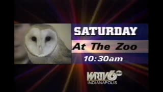 June 16, 1995 - WRTV "Thanks" & 'At The Zoo' Bumpers