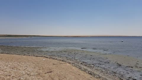 How Lake Look Like In Wadi El Rayan Egypt