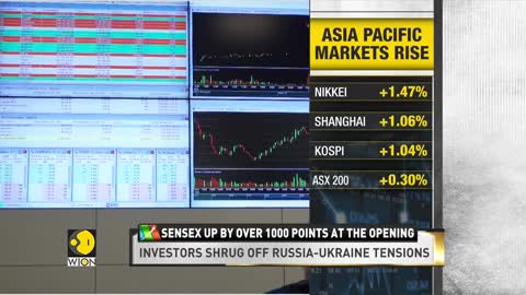 Asia-Pacific markets rise as investors shrug off Russia-Ukraine tensions | World Business Watch