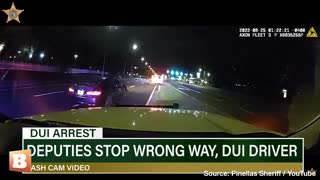 WATCH: Cops Stop Elderly DUI Driver Going the Wrong Way