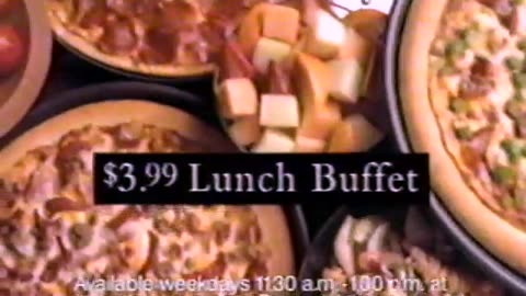 May 23, 1994 - The $3.99 Lunch Buffet at Pizza Hut