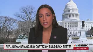 AOC says Dems have “every right to be furious with Joe Manchin.”