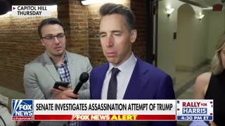 Sen. Hawley demands public hearings on Trump assassination attempt: 'Nothing... was classified'