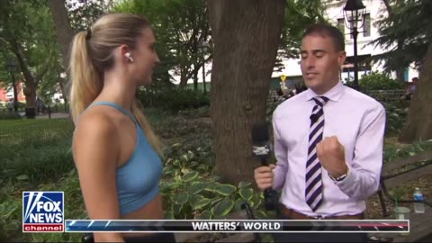 Jesse Watters on X: Jesse Sends Out Johnny To The Streets Of NY to Find Weird