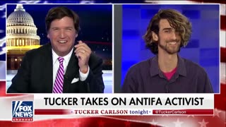 Tucker Carlson vs Antifa supporter: Are you really a professor? (Sep 15, 2017)