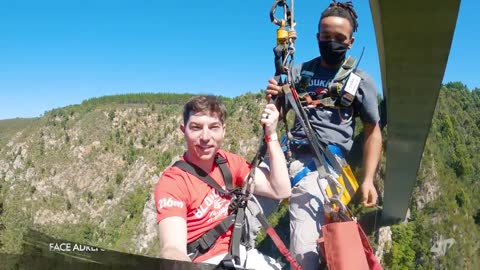 HIGHEST BUNGEEJUMPING IN SOUTH AFRICA