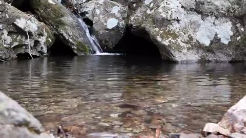 Waterfall - Relaxing Meditation Water Falling Sound Effect