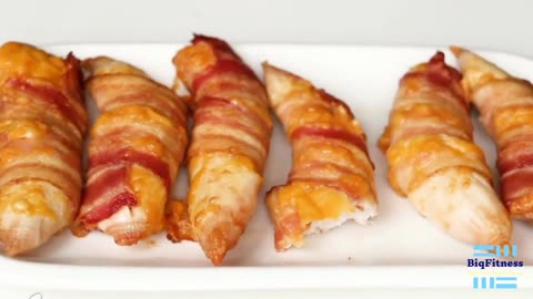 "Simply Irresistible: 3-Ingredient Bacon-Wrapped Chicken Tenders"