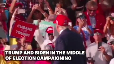 Trump Shares video of Truck showing Biden"Hog-tied"