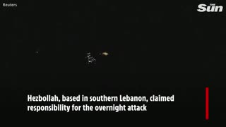 🇱🇧 🇮🇷 🇮🇱 🇵🇸 Lebanon rocket attack at Israel