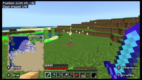 Vibing on Minecraft (live replay from the other day)