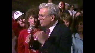 March 30, 1987 - Howard Caldwell, Clyde Lee & WRTV Team Cover Hoosiers Celebrations