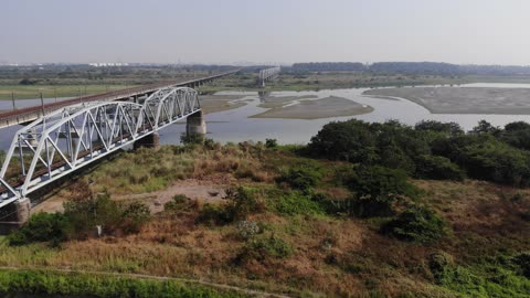 Old Railway Bridge 舊鐵橋 🇹🇼 (2018-12) {aerial}
